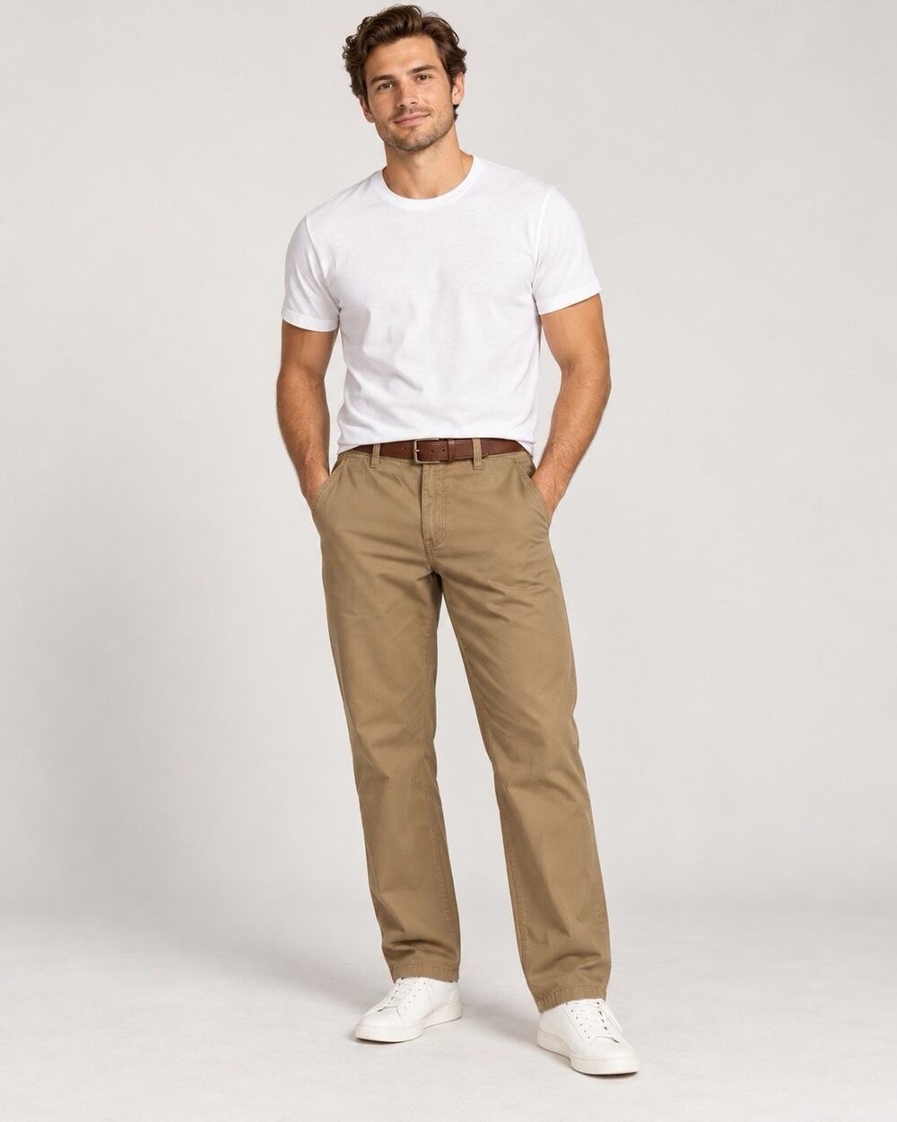 Carhartt Relaxed Fit Beige Canvas Work Pants Men’s 36x34 Cotton MPN 102291